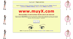 Desktop Screenshot of muyx.com